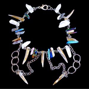 Handmade fairy grunge necklace